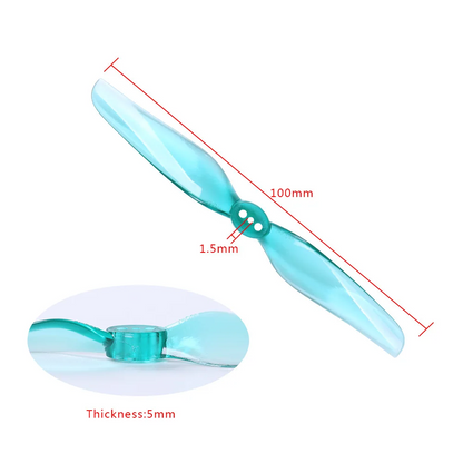 15546 7 propellers iflight nazgul t4030 2cw 2ccw blue