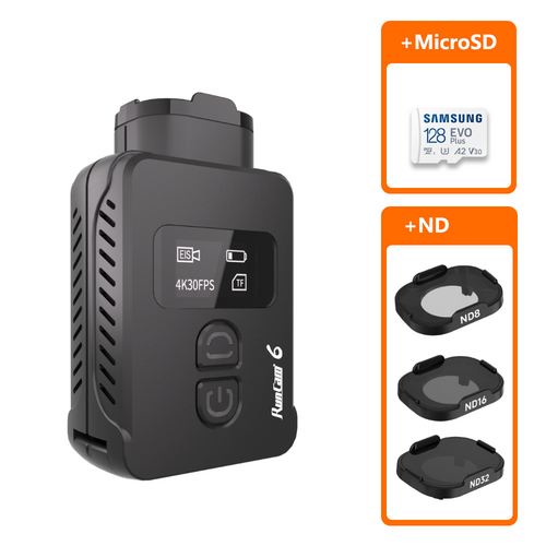 15657 action camera runcam 6 with nd filters sd 128g