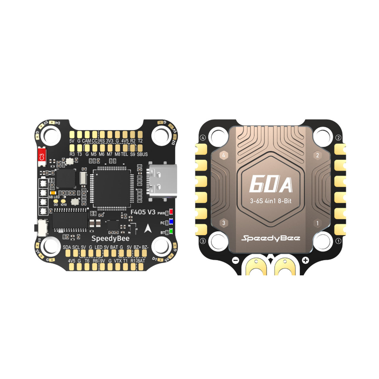 15726 stack speedybee f405 v3 bls 60a 30x30 fc esc