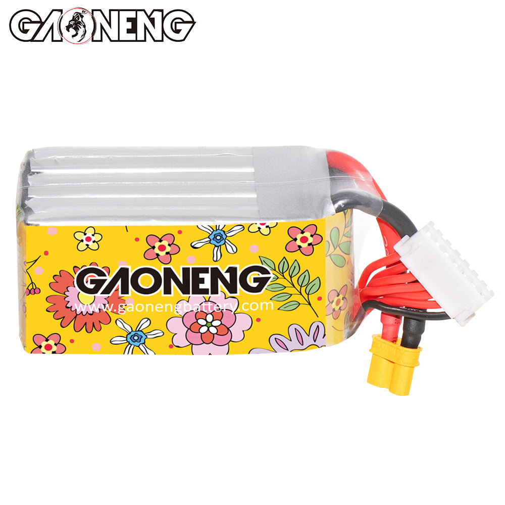 16014 1 battery gnb gaoneng lihv 6s 22 8v 850mah 120c xt30