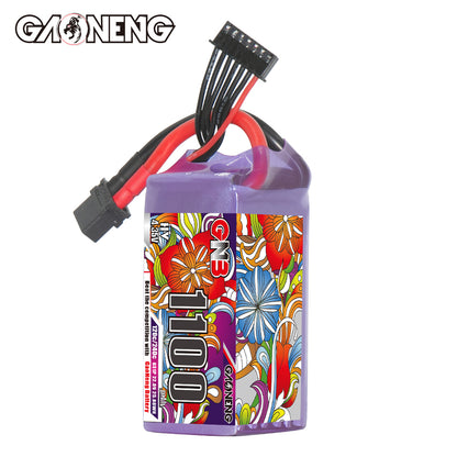 16044 1 battery gnb gaoneng lihv 6s 22 8v 1100mah 120c xt60