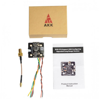 16128 3 vtx akk fx3 ultimate dvr 5 8g 1w