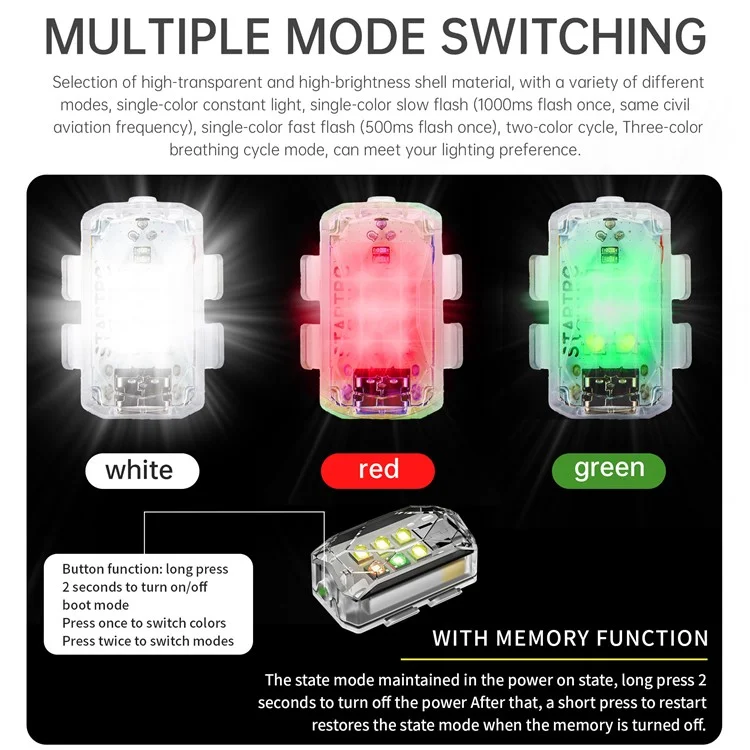 16545 3 strobe light startrc