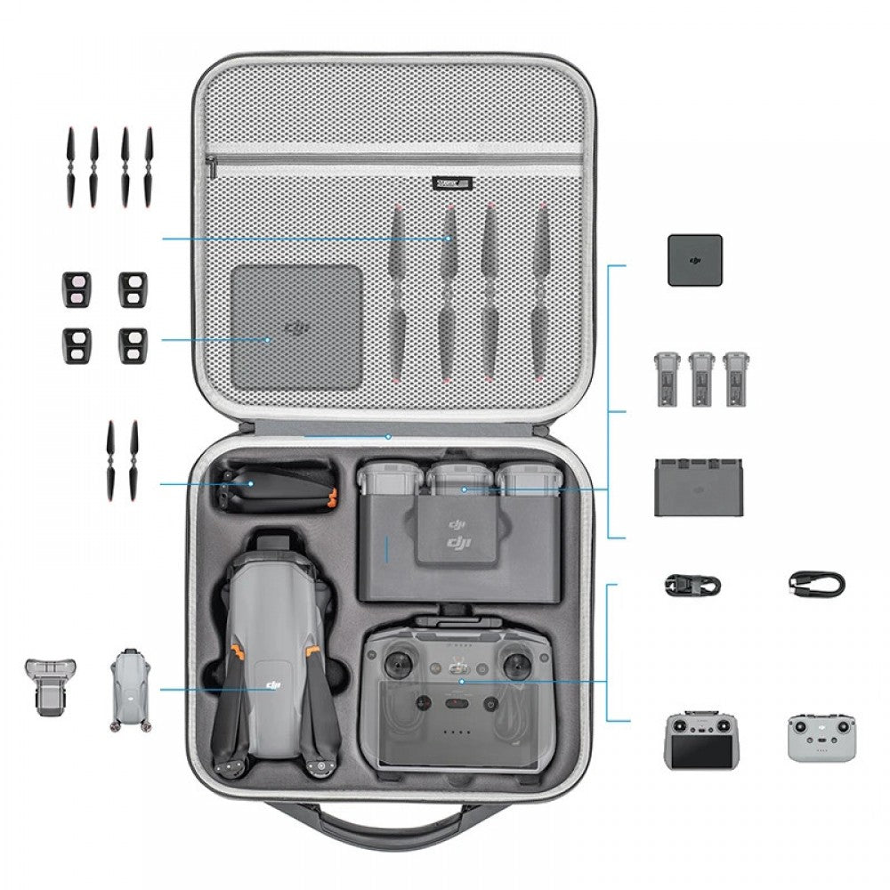 16572 2 carrying bag startrc for dji air 3 fly more combo