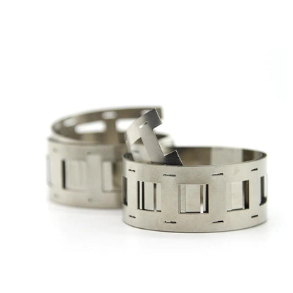 16599 4 nickel plated steel belt punching nickel stripe
