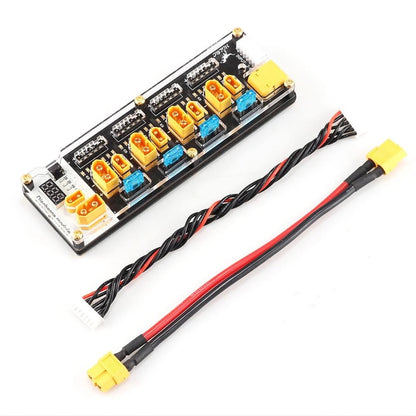 hglrc thor lipo battery balance charger board pro 40a xt60 xt30 plug 2 6s integrated with lipo discharger for imax b6 isdt q6 nano hota d6 pro p6 435463