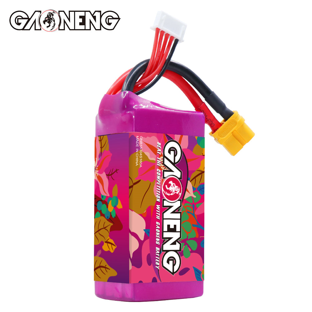 Battery GNB GAONENG 1530mah 4S1P 14.8V 160C XH-JST 5P  XT60