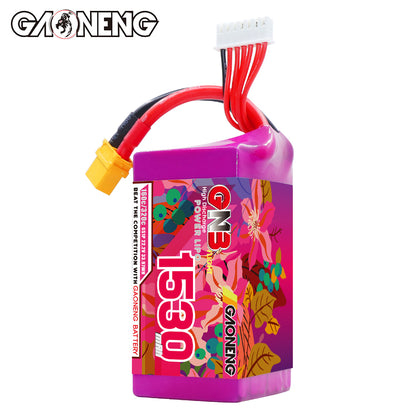 Battery GNB GAONENG 1530mah 6S1P 22.2V 160C XH-JST 7P XT60