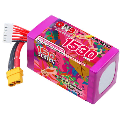 Battery GNB GAONENG 1530mah 6S1P 22.2V 160C XH-JST 7P XT60