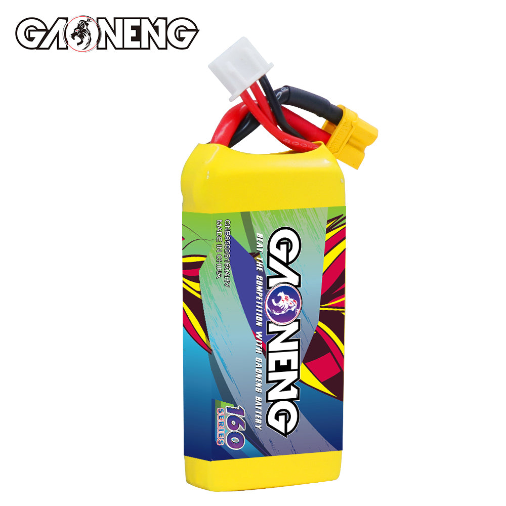 Battery GNB GAONENG 650mah 2S1P 7.6V HV 160C XH- JST 3P XT30