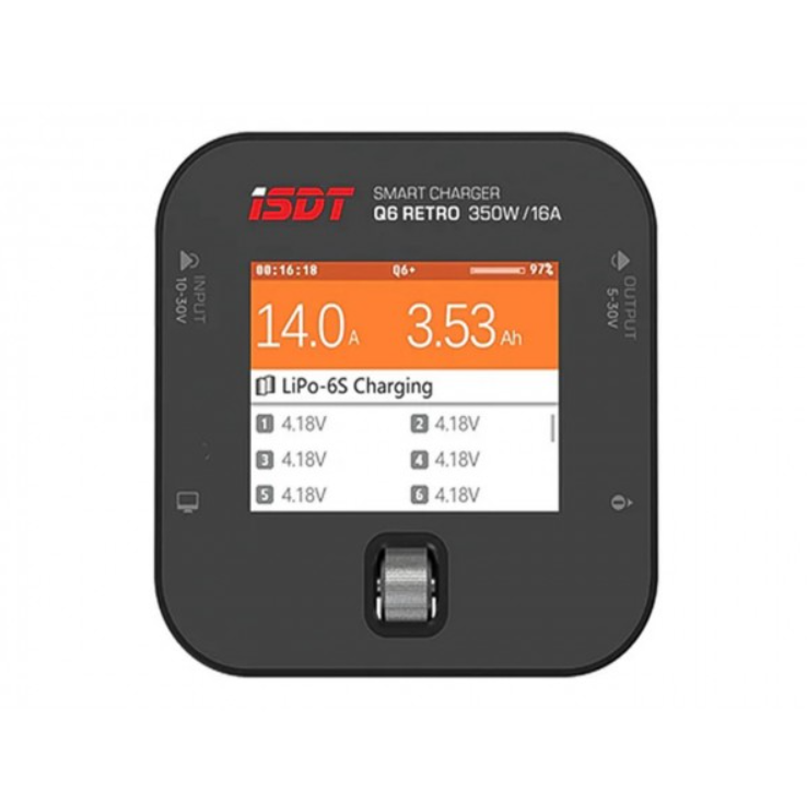Charger ISDT Q6 Retro DC 350W 16A 10-30V Smart