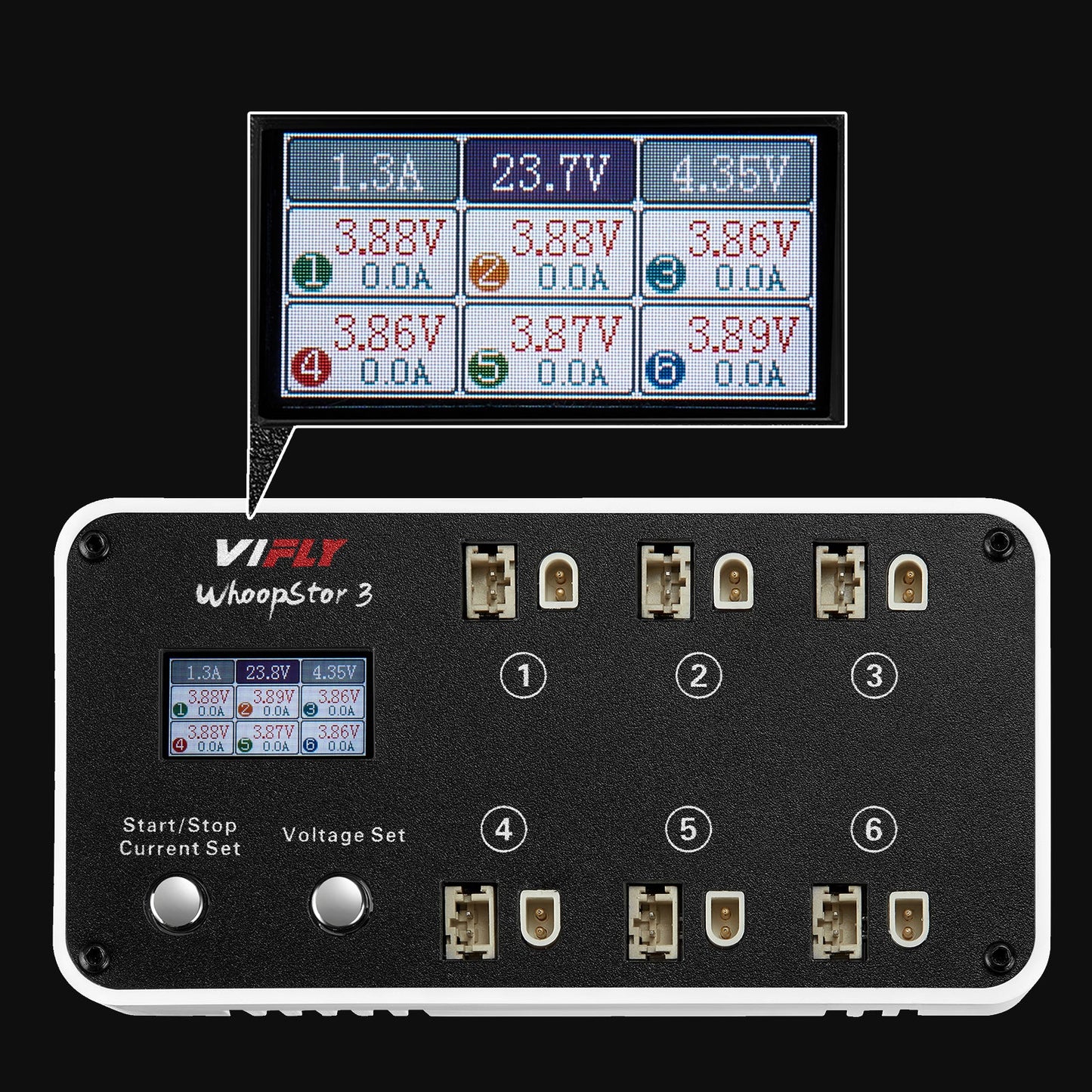 Charger VIFLY WhoopStor 3 Black