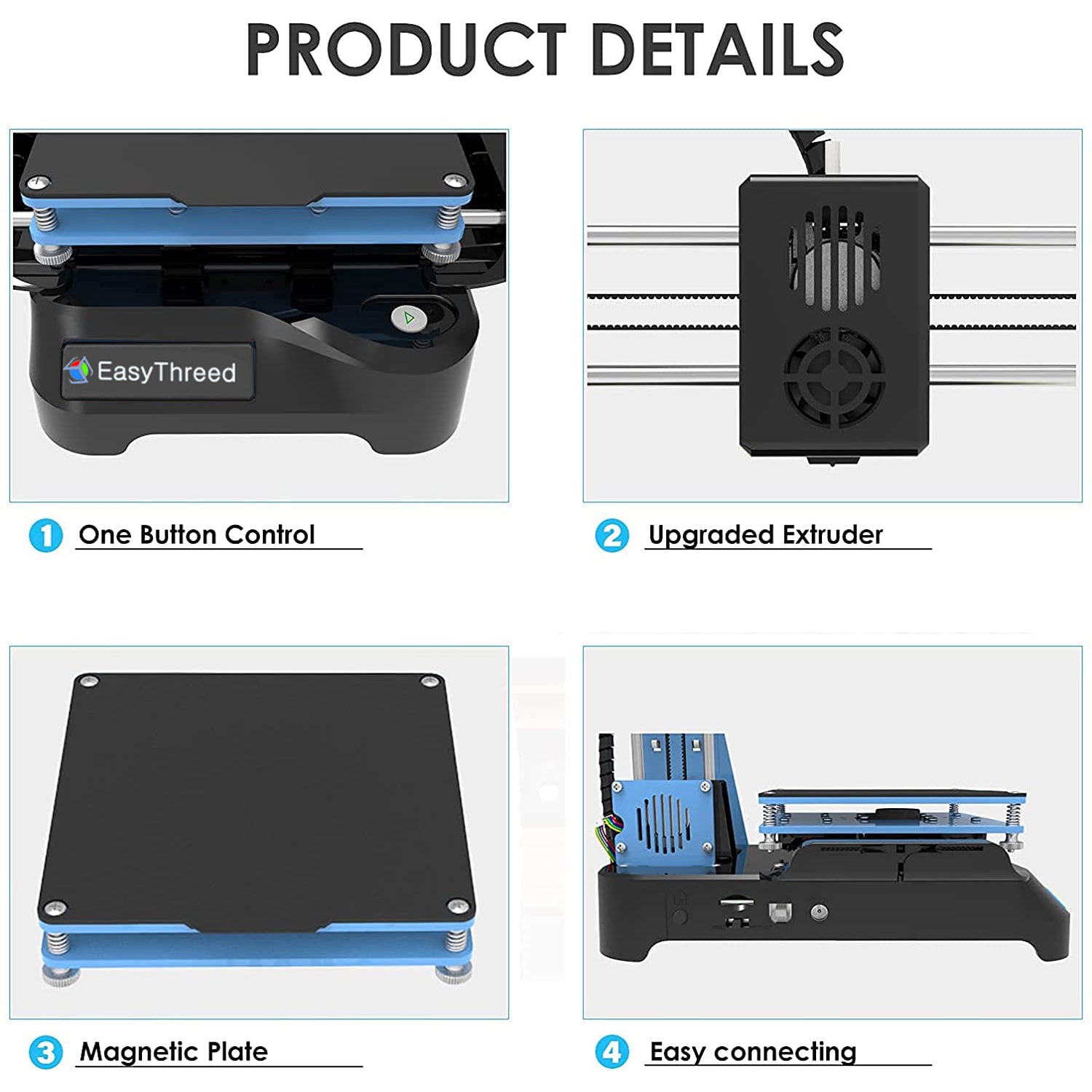 10231 4 3d printer easythreed model k7