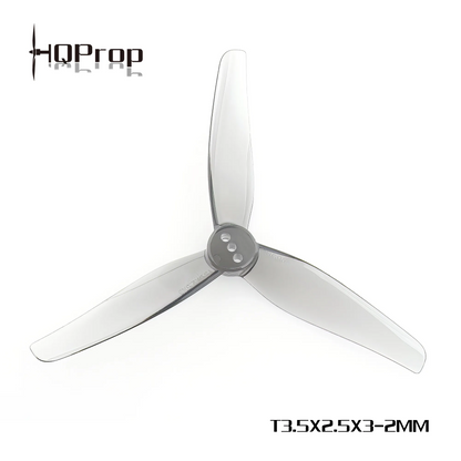 Propellers HQProp 3-Blade 3,5" Gray, Pitch 2.5 mm (2CCW+2CW)