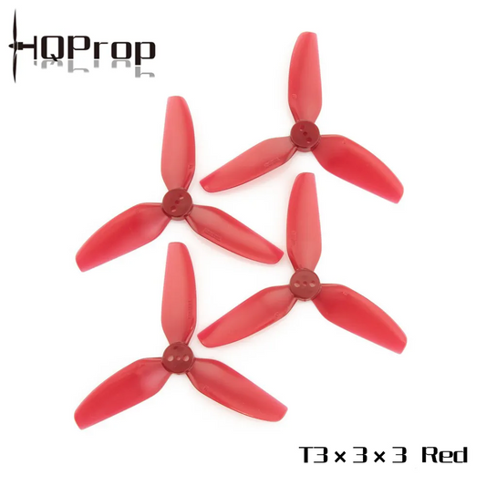 Propellers HQProp Durable 3-blade 3" LiRed (2CCW+2CW)