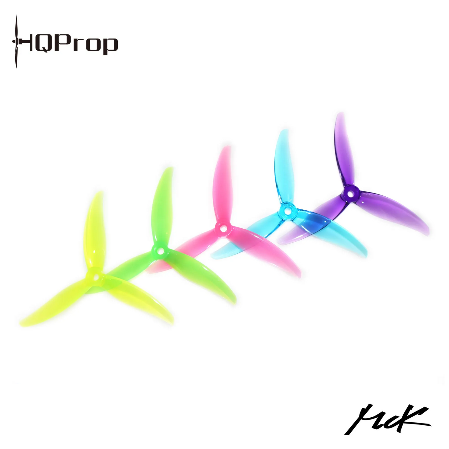 Propellers HQProp MCK 3-Blade 5.1" Light Blue (2CCW+2CW)