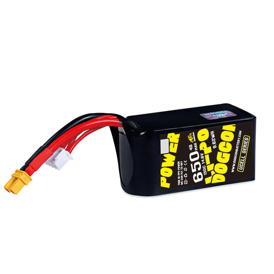 Baterie DOGCOM 650 mAh 4S 14,8 V 150C LiPo XT30 řada UCELL