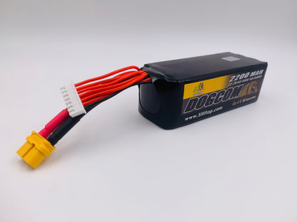 Baterie DOGCOM 2200 mAh 6S 22,2 V 150C LiPo XT60