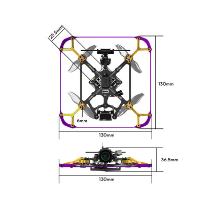 FPV drone FLYWOO Flytimes 85 HD O4 2S TBS