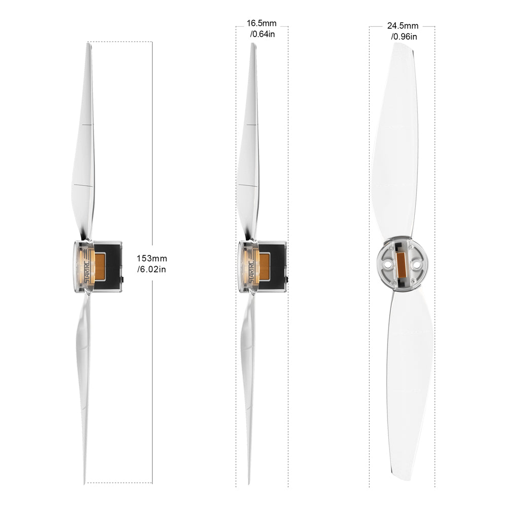 6372 2 led propeller startrc for dji mini 3 pro