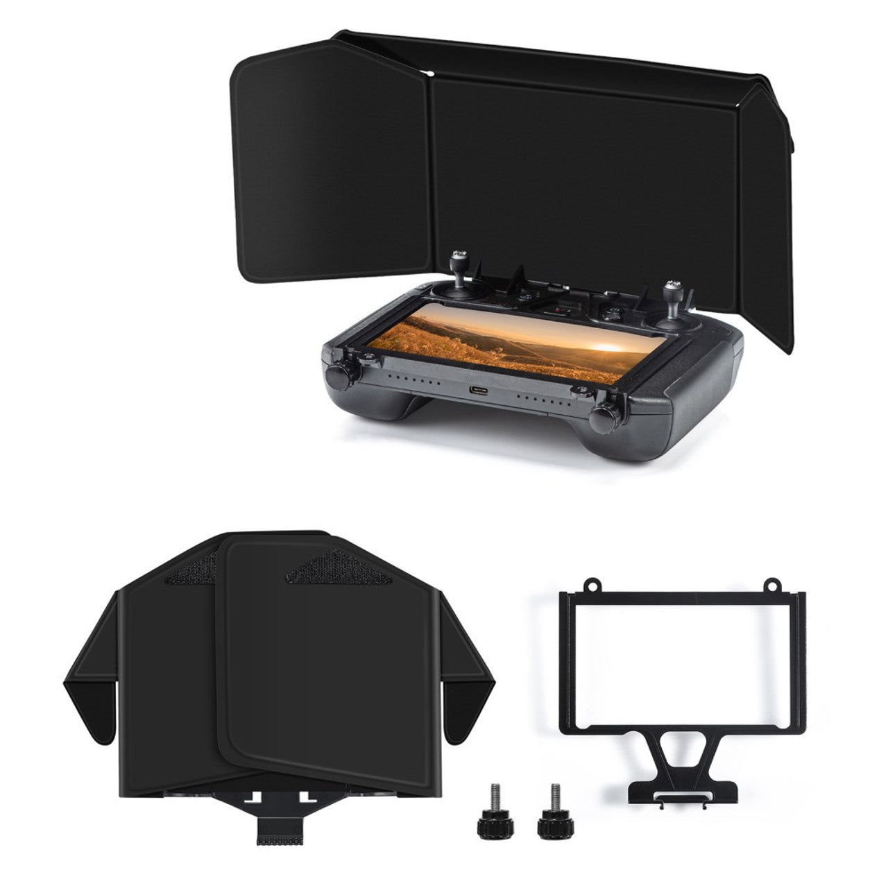 6411 6 sunshade hood startrc for dji smart controller
