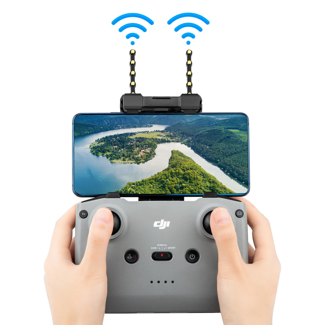 6477 11 antenna signal booster yagi uda startrc 5 8ghz for dji rc n1 remote controller