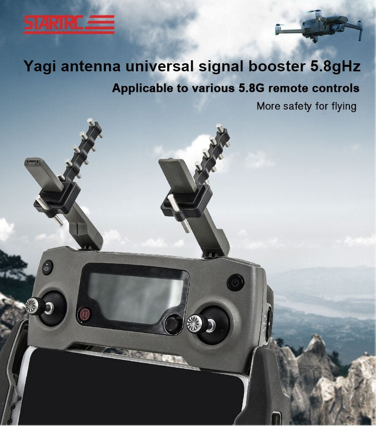 6480 12 antenna signal booster yagi uda startrc universal 5 8ghz