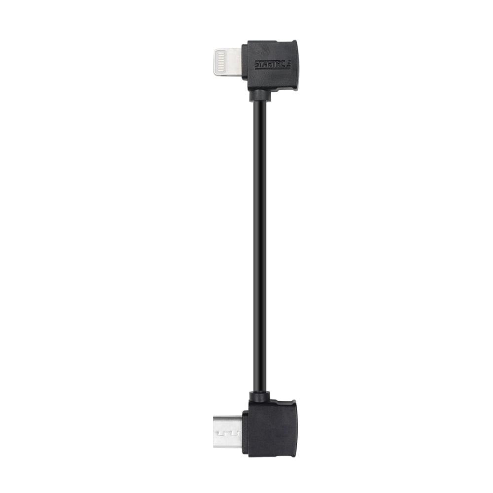 6492 3 usb cable startrc nylon 16cm type c to lightning for dji rc n1