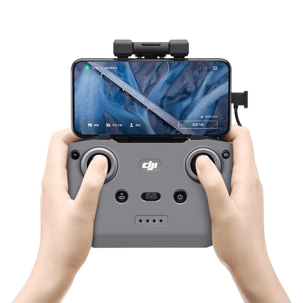 6498 1 silicone protector startrc for dji rc n1 remote controller gray