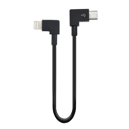 6507 usb cable startrc nylon 30cm type c to lightning for dji rc n1