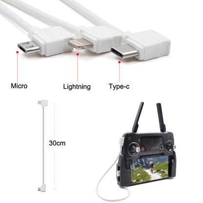 6513 2 usb cable startrc 30cm type c white