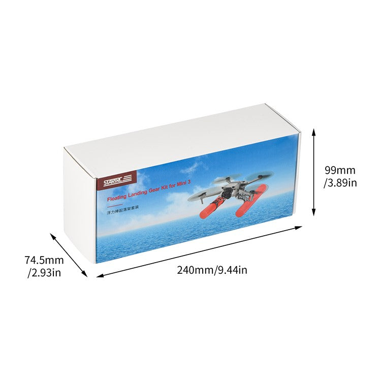 6573 1 float kit landing gear startrc for dji mini 3