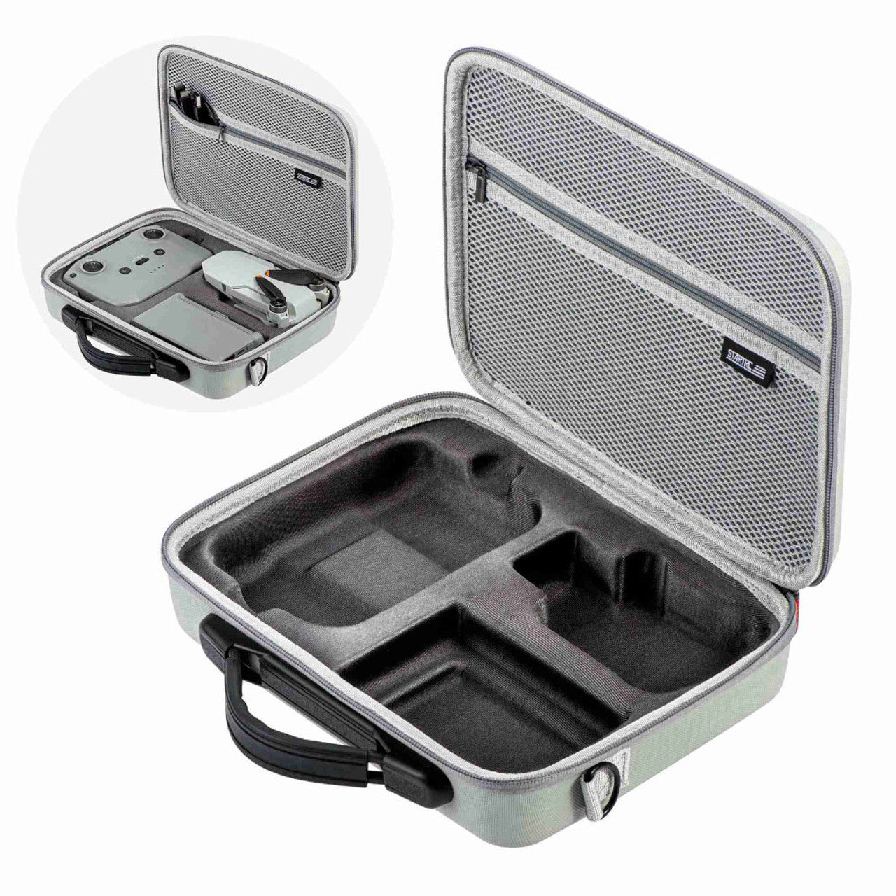 6633 pu carrying bag startrc for dji mini 2 se mini 2 with rc n1