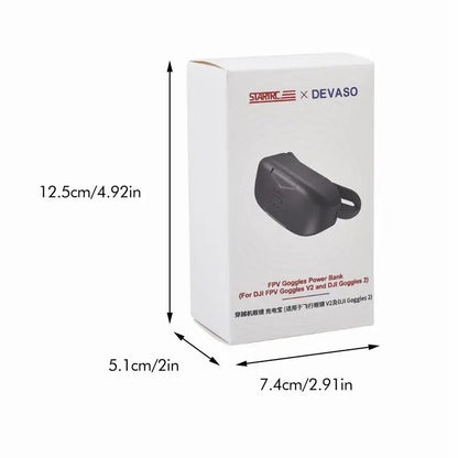 6669 5 power bank startrc for dji goggles 2 dji fpv goggles v2