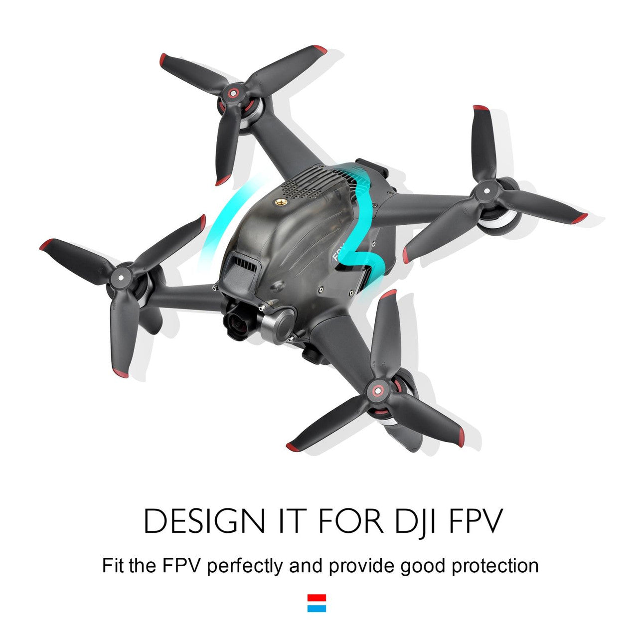 6765 12 head shell startrc for dji fpv