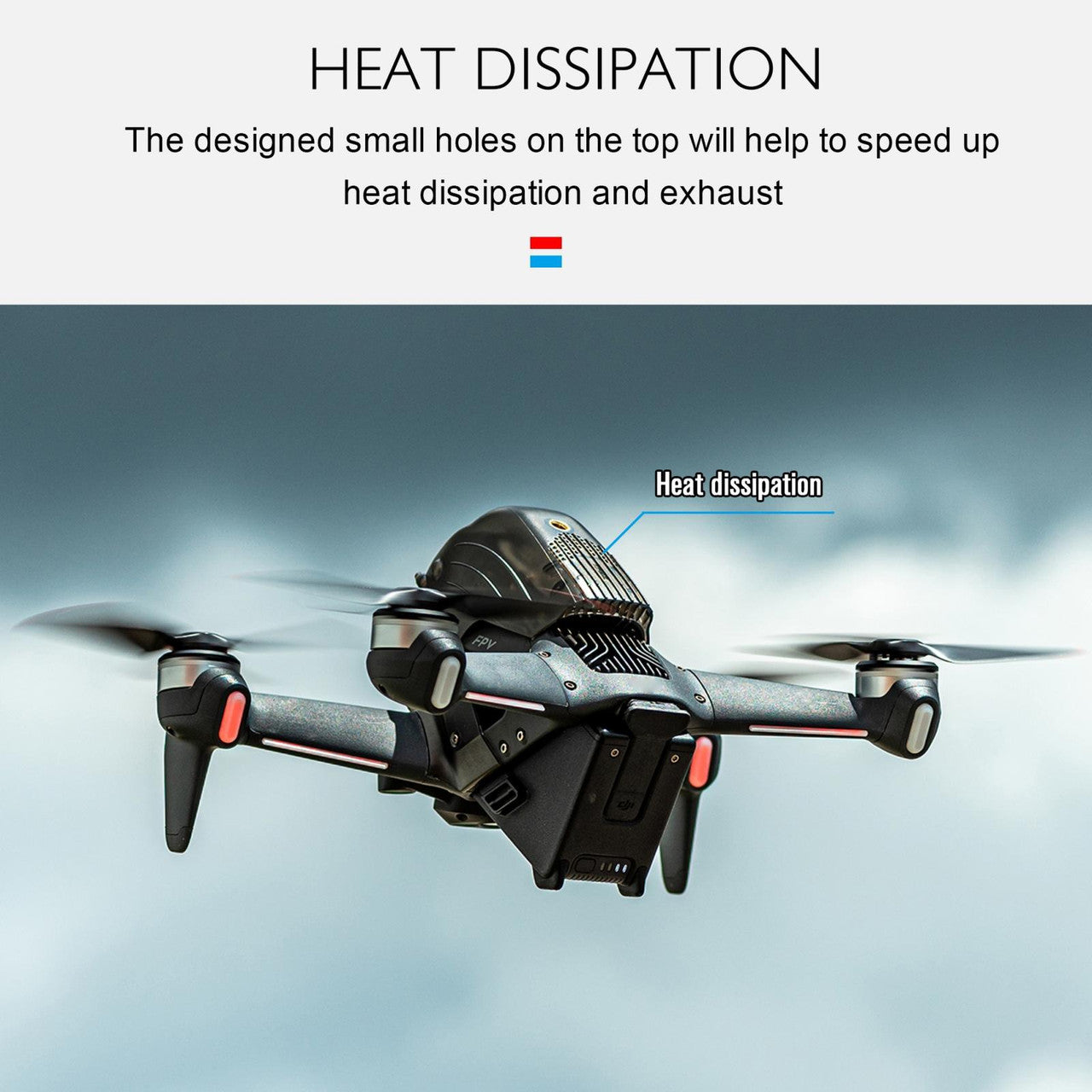 6765 15 head shell startrc for dji fpv