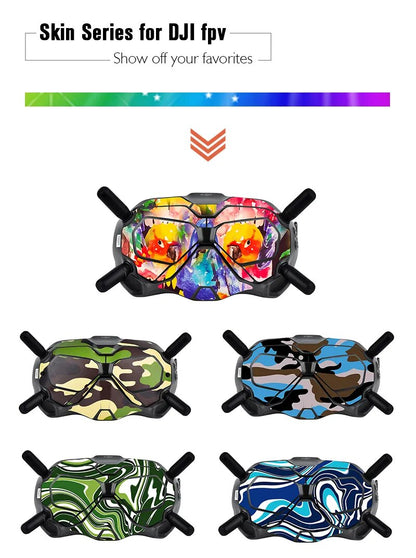 6792 9 body remote controller stikers startrc for dji fpv style 4
