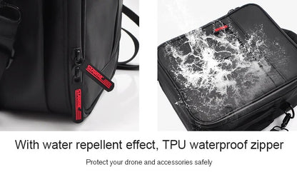 6843 7 carrying bag startrc for dji air 2 2s with rc n1 controller