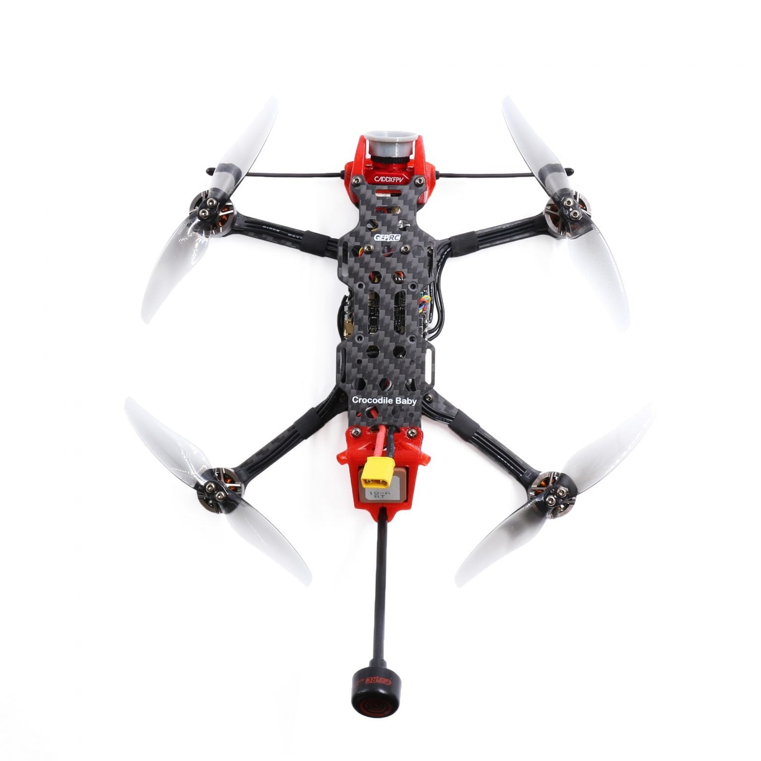 7233 10 fpv drone geprc crocodile4 baby analog pnp f7
