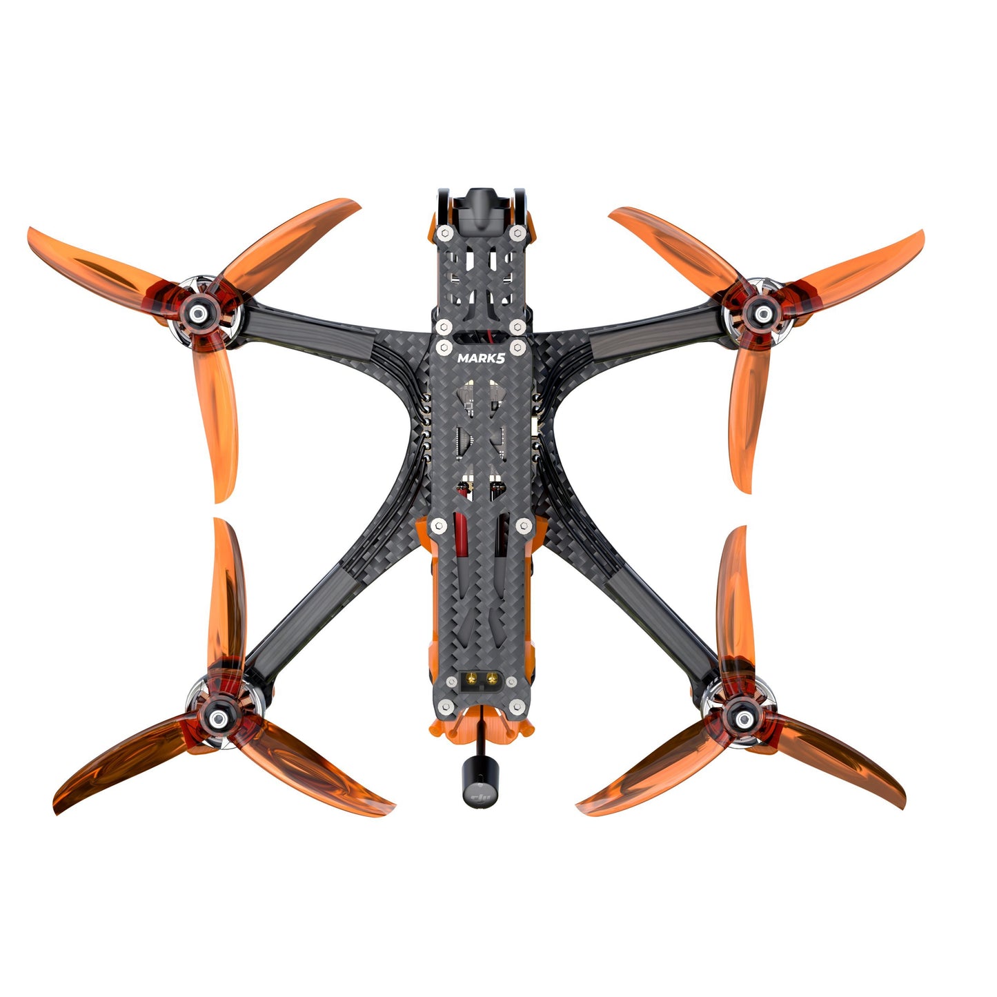 738 fpv drone geprc mark5 dc hd o3 4s elrs2 4g coral orange