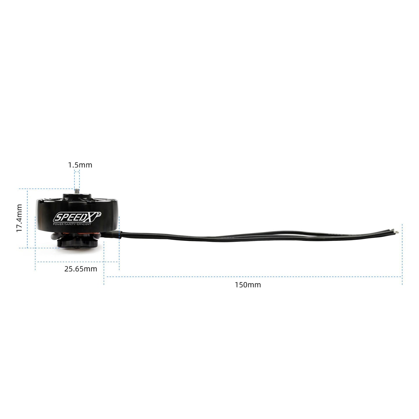7407 4 motor geprc speedx2 2105 5 3450kv black