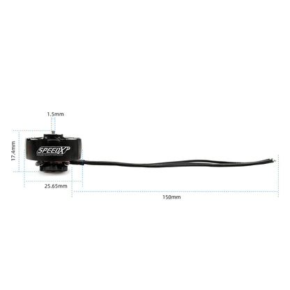 7407 4 motor geprc speedx2 2105 5 3450kv black