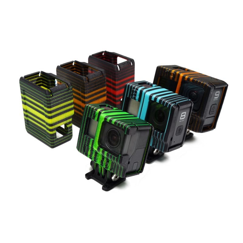 7695 1 tpu mount geprc cinelog35 gopro 9 10 black yellow