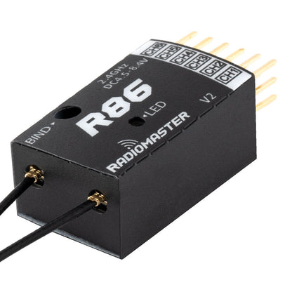 7743 1 receiver radiomaster r86 v2 d8 d16 sfhss lbt