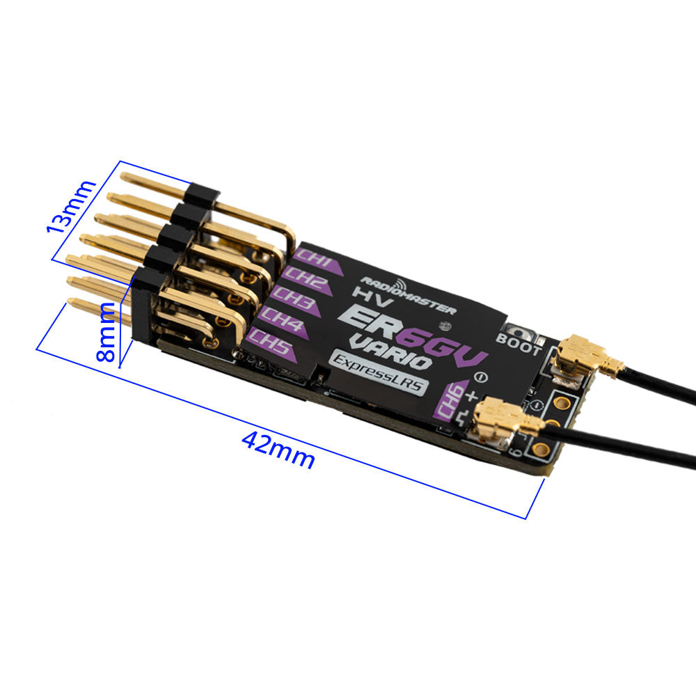 7761 2 receiver radiomaster er6 gv elrs 2 4ghz pwm