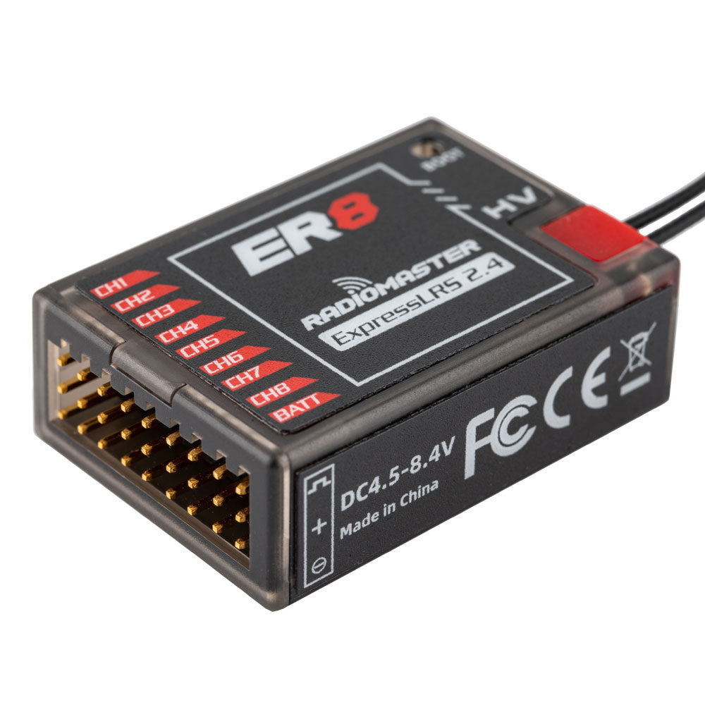 7764 receiver radiomaster er8 elrs 2 4ghz pwm