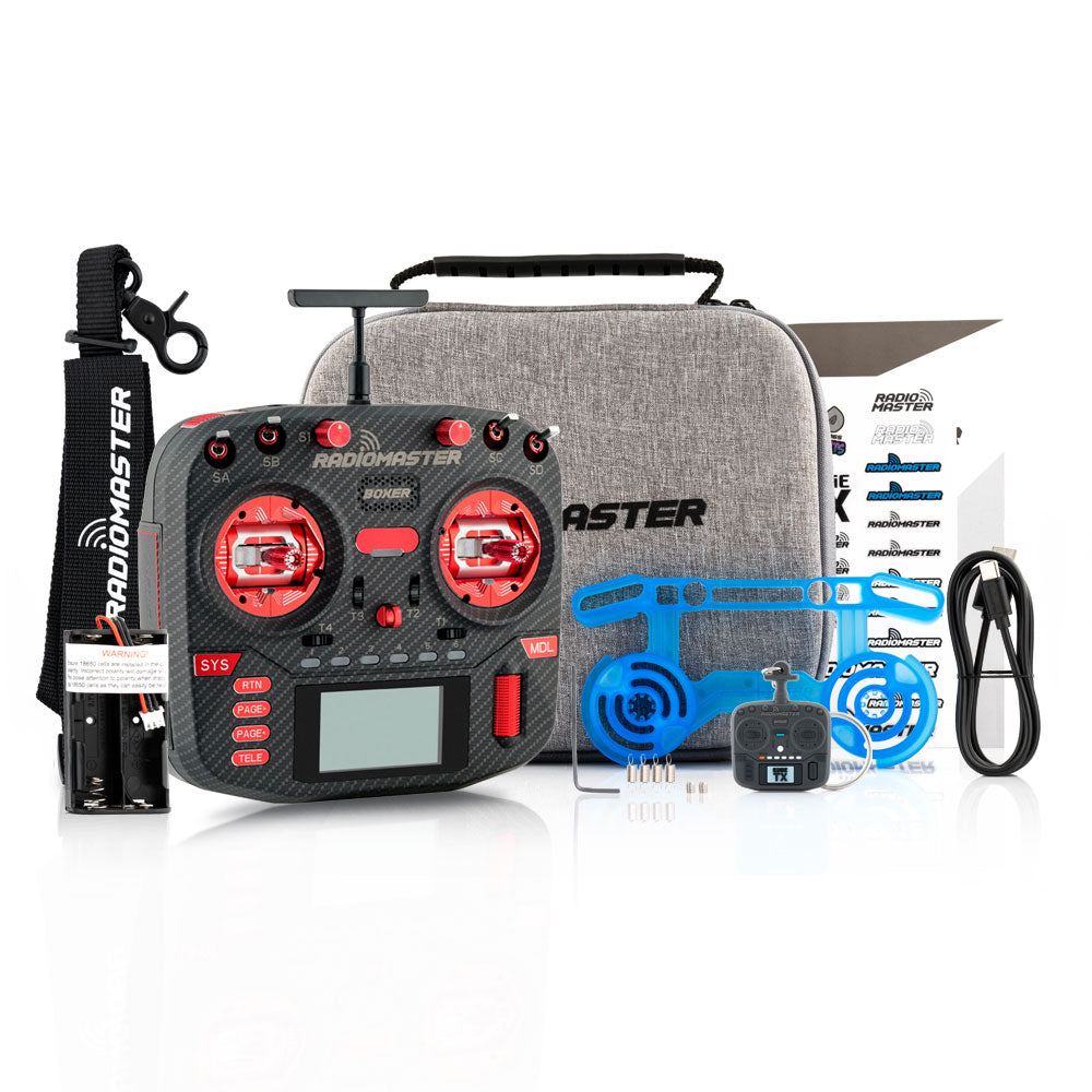 7842 7 controller radiomaster boxer max expresslrs red