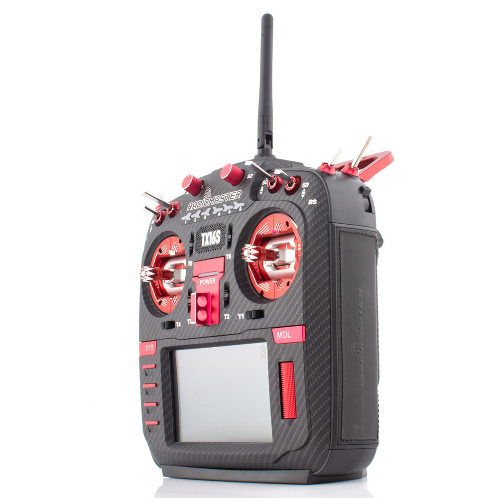 8031 1 controller radiomaster tx16s mkii max ag01 gimbal 4 in 1 red lbt