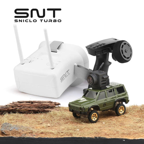 SNT Y60 1:64 3005 Patro Atom Series Micro FPV RC Car Green (Car+RC+FPVBOX RACE+Goggles)