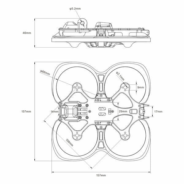 8868 11 frame betafpv pavo25